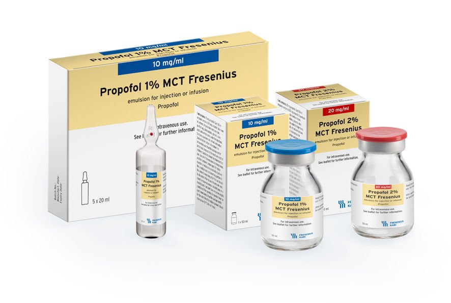 Propofol 1% (10 mg/mL) Vial 50 mL
