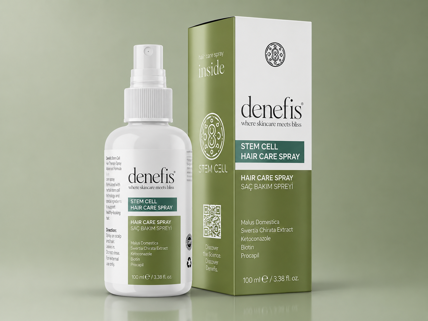 DENEFIS Stem Cell Hair Therapy Spray - Advanced Formula 100 ml
