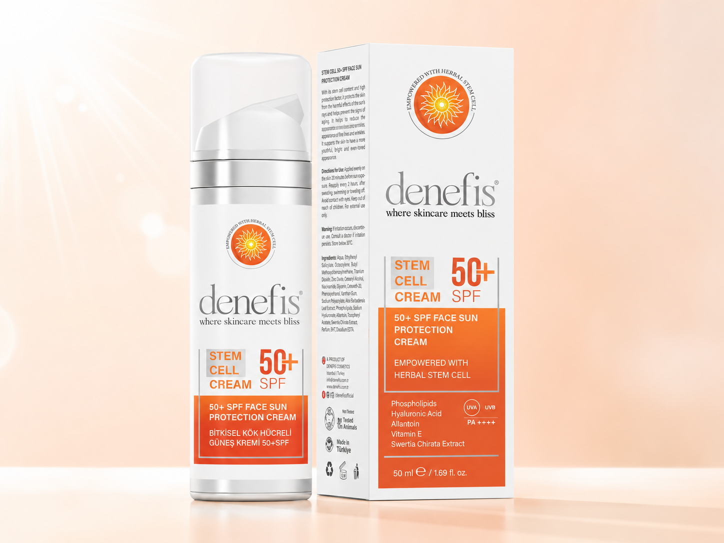 DENEFIS Stem Cell 50+ SPF Face Sun Protection Cream 50 ml