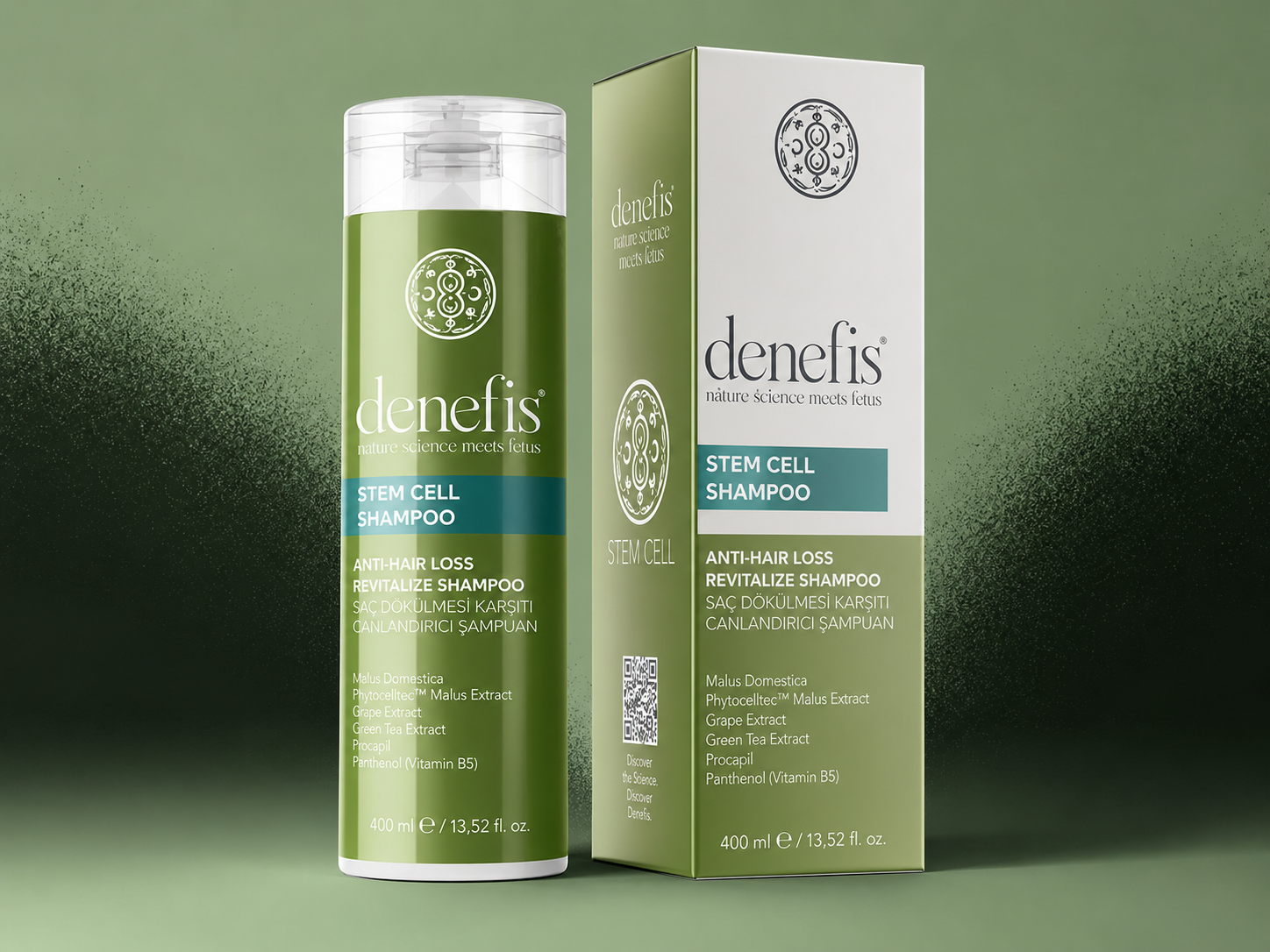 DENEFIS Stem Cell Hair Loss Treatment Revitalize Shampoo 300 ml