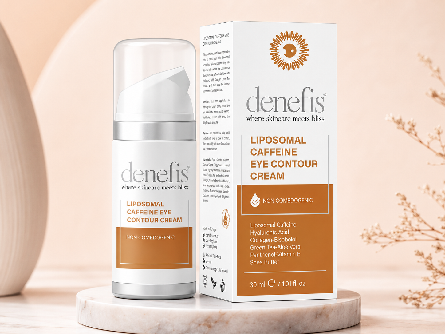 DENEFIS Liposomal Caffeine Eye Contour Cream 15 ml